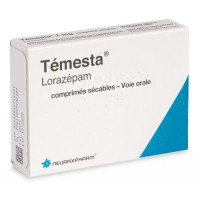 30 comprimés Lorazepam / Temesta  2mg